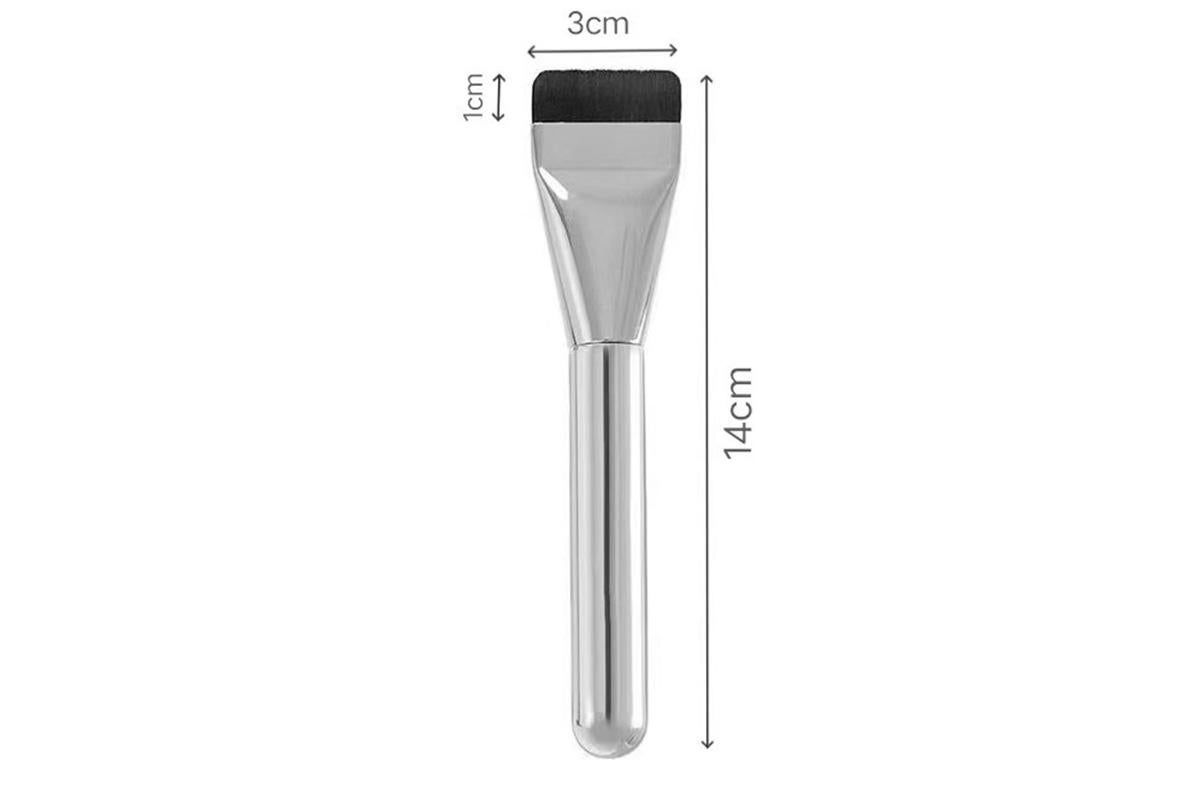 4 Pack Flat Foundation Brush Straight Head Makeup Brush for Liquid Foundation Face Mask V1263-JX-6572