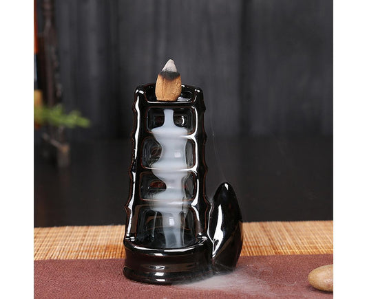 Ceramic Waterfall Backflow Incense Burners Holder Censer Diffuser Home Decor-2# V1263-JX-665