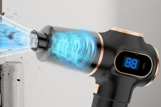 Car Vacuum Portable Cordless 2 in 1 Vacuum Cleaner Air Duster Handheld Vacuum Cordless with 3000mAh Battery - V1263-JX-6674-2