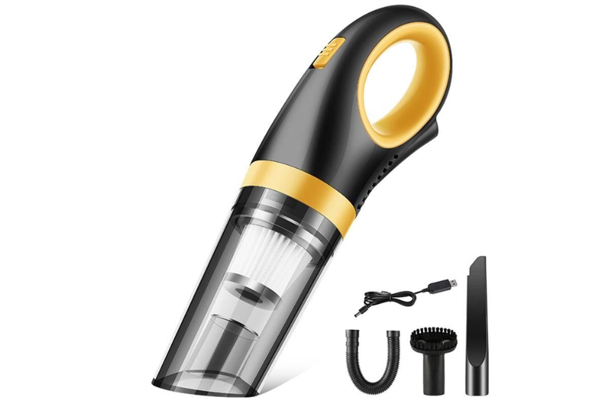 120W Cordless Car Vacuum Cleaner 9000Pa Handheld Portable Vacuum for Home Auto - Black V1263-JX-6676-1