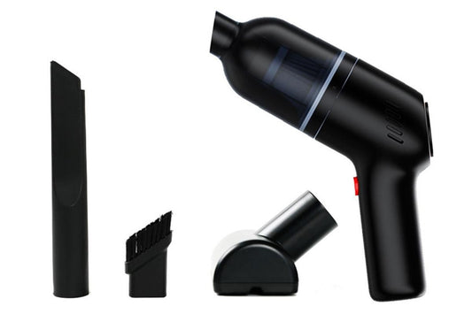 Handheld Car Vacuum Cleaner 9000Pa Rechargeable Portable Cordless Duster - Black V1263-JX-6685-1