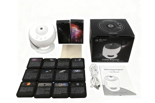 Galaxy Projector for Bedroom 13 Film Discs Projector - White V1263-JX-6715-1
