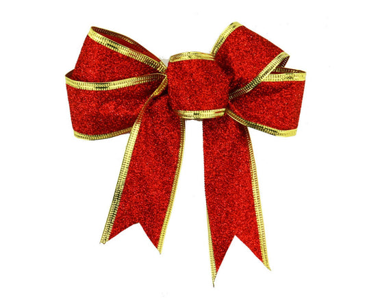 Fabric Xmas Bowknot-Red V1263-JX-675