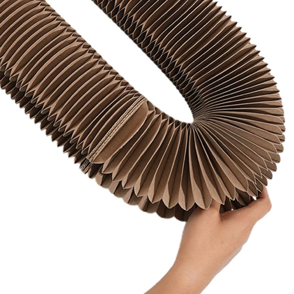Organ Cat Toy Transformable Interactive Cardboard Toy with Track and Bell Ball V1263-JX-6886