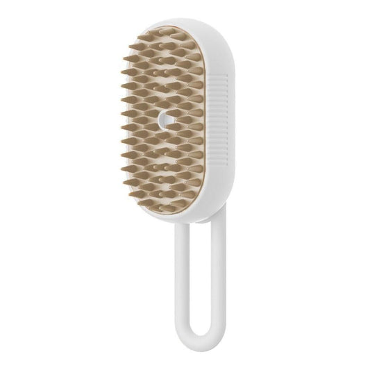 3-in-1 Pet Spray Comb Dog Cat Hair Brush Massage Comb for Removing Tangled Hair White V1263-JX-6932