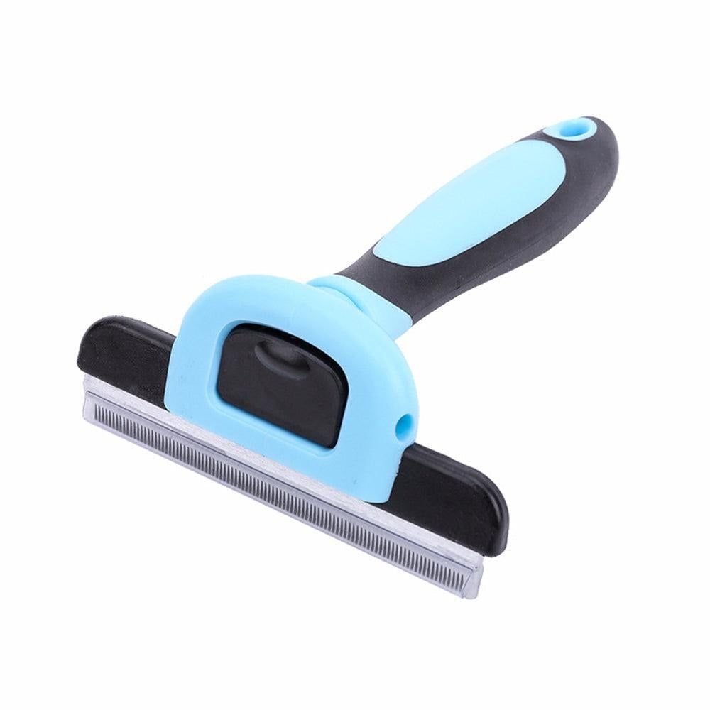Pet Dog Cat Grooming Comb Brush Hair Remover Deshedding Tool Pink V1263-JX-6936