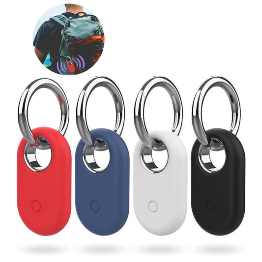 4Pcs Compatible with Samsung Galaxy SmartTag2 Silicone Case All-Round Protection Smarttag2 Holder with V1263-JX-6950-3