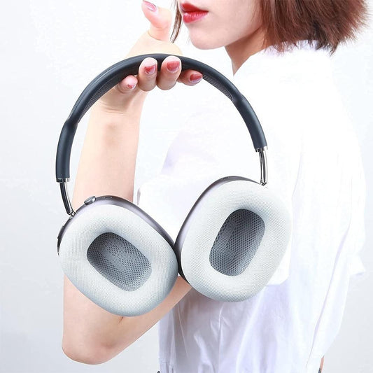 Pair of Replacement Ear Pads for AirPods Max Headphone Ear Cushions White V1263-JX-7016-3