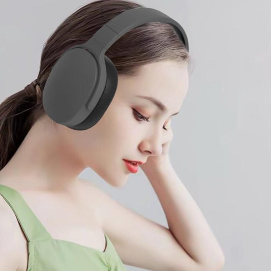 Foldable Wireless Bluetooth Stereo Over Ear Headphone Black V1263-JX-7064-1