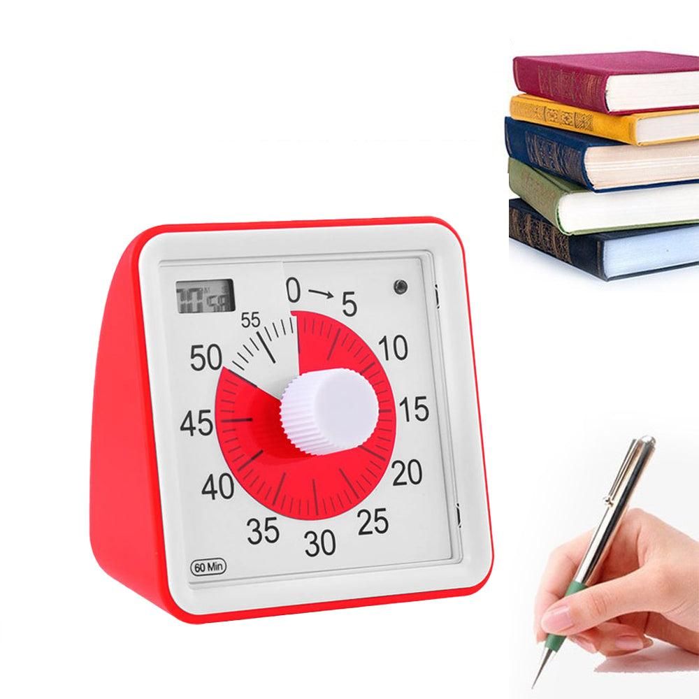60-Minute Visual Timer Countdown Timer Time Management Tool for Sports Studying Blue V1263-JX-7145