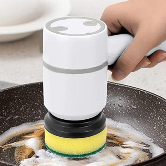 Set of 6 in 1 Handheld Electric Cleaning Brush USB Rechargeable Electric Dishwashing Brush Kitchen Cleaning V1263-JX-7161-3