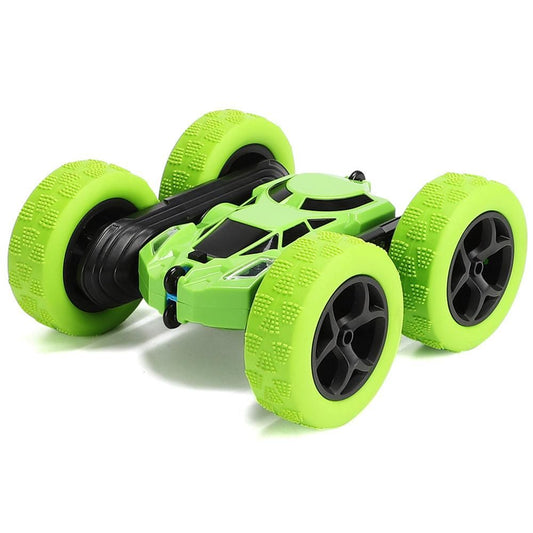 2.4GHz Remote Control Car Toy 4WD Rotating RC Car Toy Green V1263-JX-7289-4
