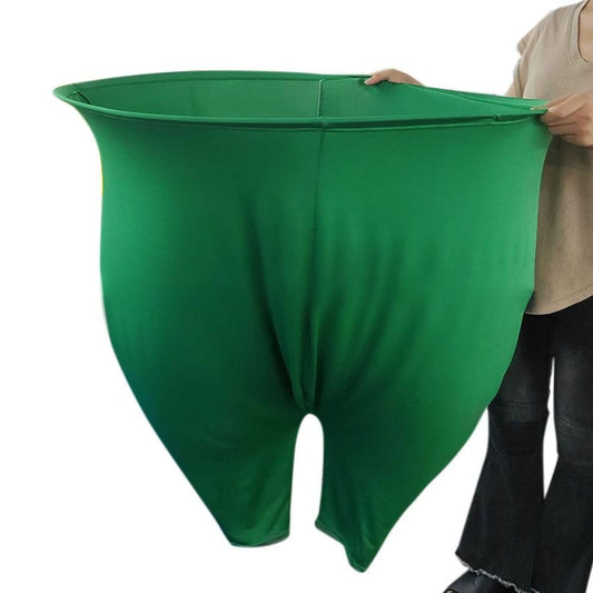 Granny Pants Yard Game Set with Giant Elastic Pants for Adult Outdoor Fun Green V1263-JX-7297-3