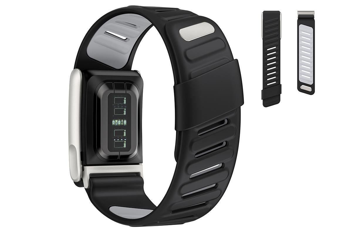 Silicone Sport Band for Whoop 5.0 Waterproof Replacement Wrist Strap Dark Grey V1263-JX-7342-2