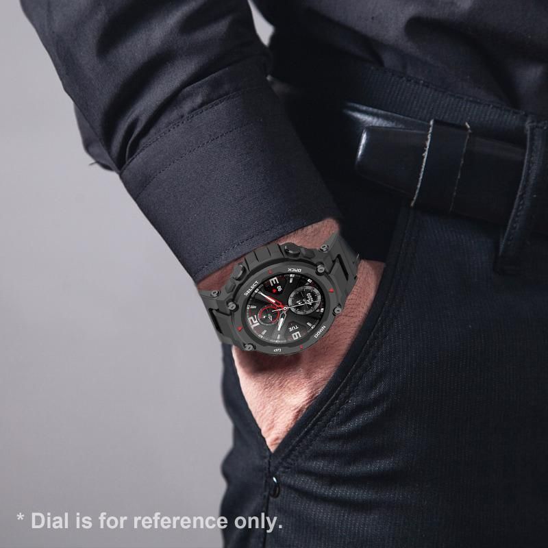 Replaent Metal Wrist Band for Huami Amazfit T-Rex/T-Rex Pro V1263-JX-7351