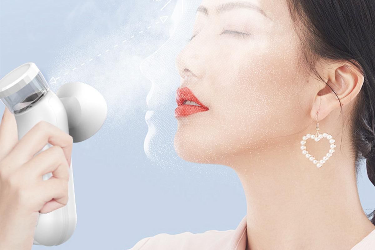 3-in-1 Eye Steamer with 3 Level Temperatures Nano Eye Mist Steam Sprayer for Dry Eye V1263-JX-7450