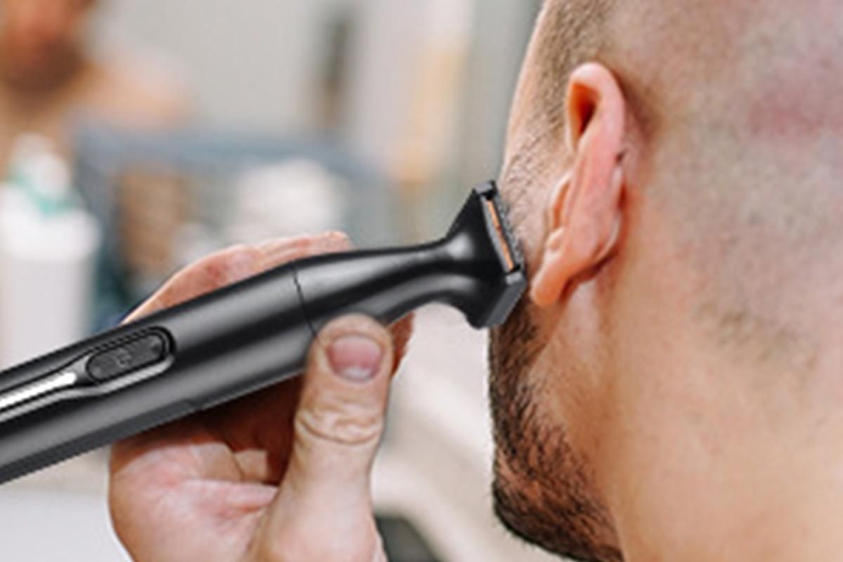 4 in 1 Nose Hair Trimmer for Ear Nose Eyebrow Beard V1263-JX-7455