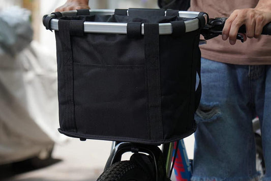 Portable Foldable Breathable Dog Bike Basket Puppy Bike Seat Suitable For Camping