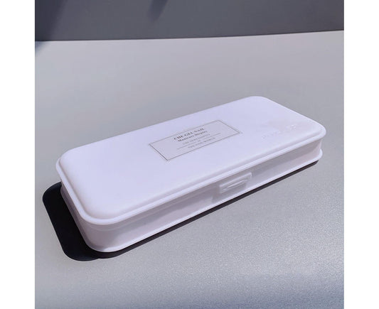 Nail Tools Box Nail Accessories Organizer Plastic Storage-White V1263-JX-830