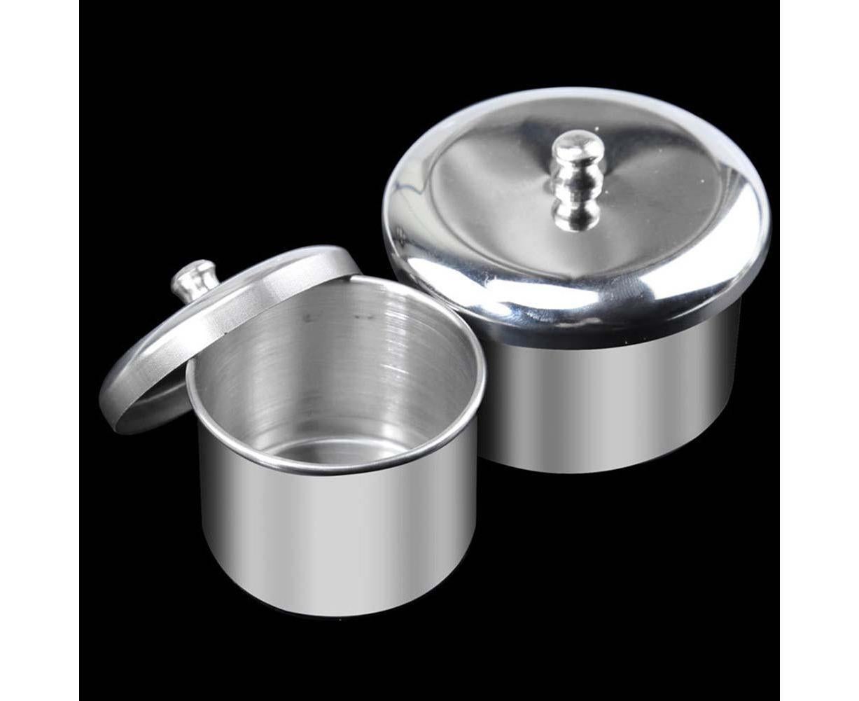 3Pcs Manicure Liquid Cup Acrylic Powder Organizer Tray with Nail Brush Holder V1263-JX-845