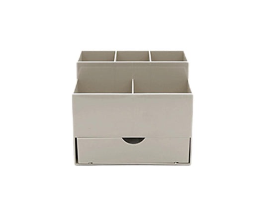 Makeup Organizer Drawer Type Large Capacity - Brown V1263-JX-846