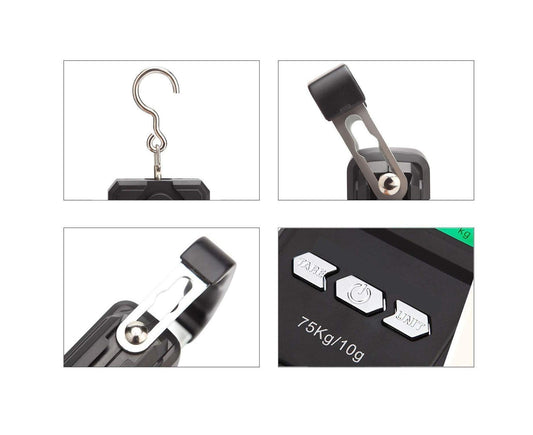 Fishing Scales Electronic Weighing Balance Digital Hanging Hook Scale V1263-JX-847