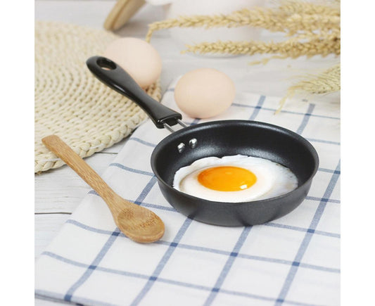 Non-stick Handle Iron Frying Cooking Pan Breakfast Egg Pancake Pot Cookware V1263-JX-875