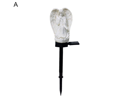 Solar Angel Stake Light Garden Decor - A V1263-JX-911