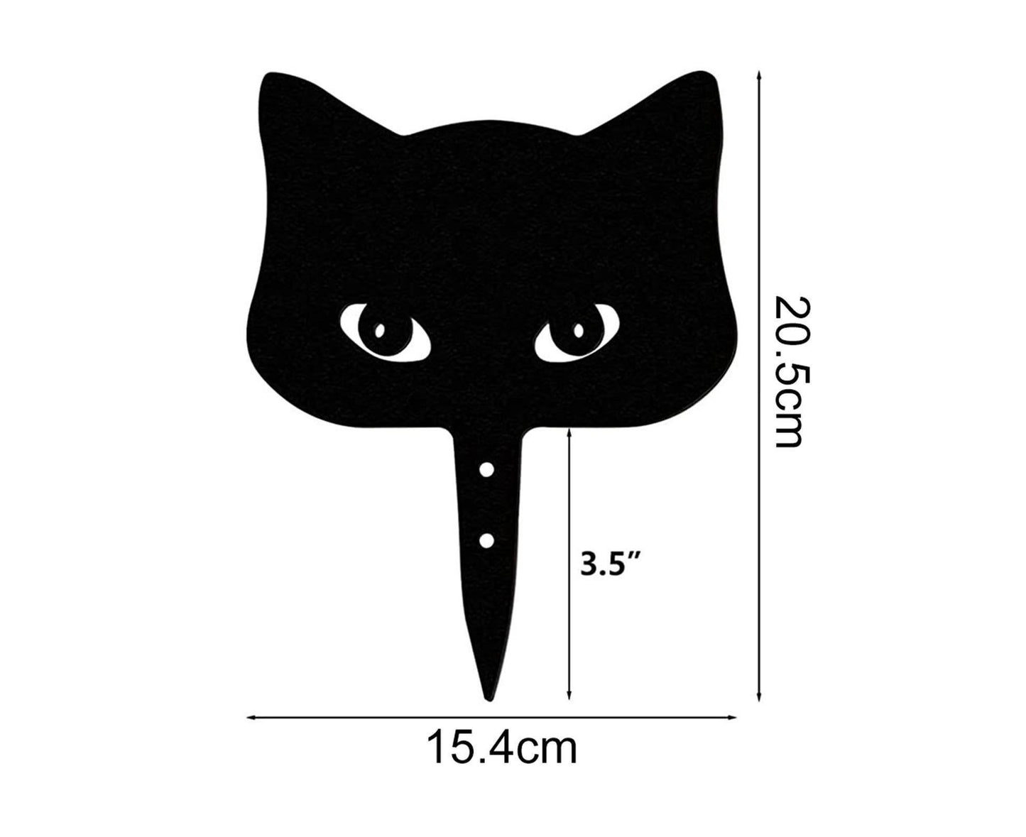 1 Set Garden Stake Peeping Cat Insert - A V1263-JX-967