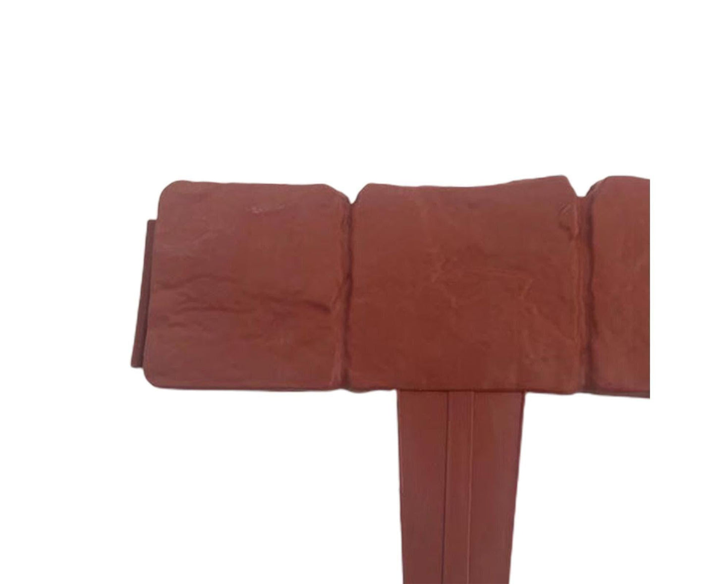 10pcs Garden Edging Border Faux Stone - Brown V1263-JX-976