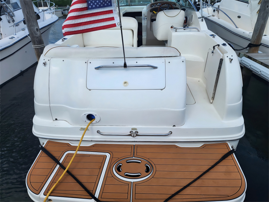 2003 Sea Ray 260 Sundancer Swim Platform Pad Boat EVA Foam Teak Deck Floor Mat SeaDek MarineMat Gatorstep V1264-20260420-V027