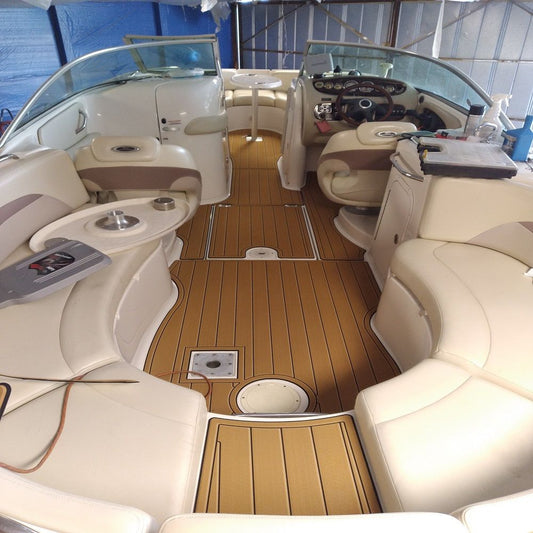 2005 Chaparral Sunesta 274 Swim Platform Cockpit Boat EVA Foam Teak Floor Pad SeaDek MarineMat Gatorstep V1264-20260420-V030