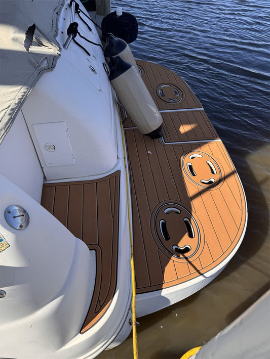 2000 Sea Ray 340 Sundancer Swim Platform Pad Boat EVA Foam Teak Deck Floor Mat SeaDek MarineMat Gatorstep V1264-20260421-V038