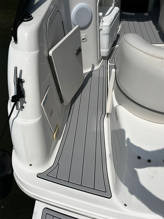 2005 Chaparral Signature 240 Swim Platform Cockpit Boat EVA Teak Floor Pad Mat SeaDek MarineMat Gatorstep V1264-20260421-V048
