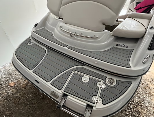2008 Crownline 230 LS Swim Platform Step Boat EVA Faux Foam Teak Deck Floor Pad Mat SeaDek MarineMat V1264-20260423-V087