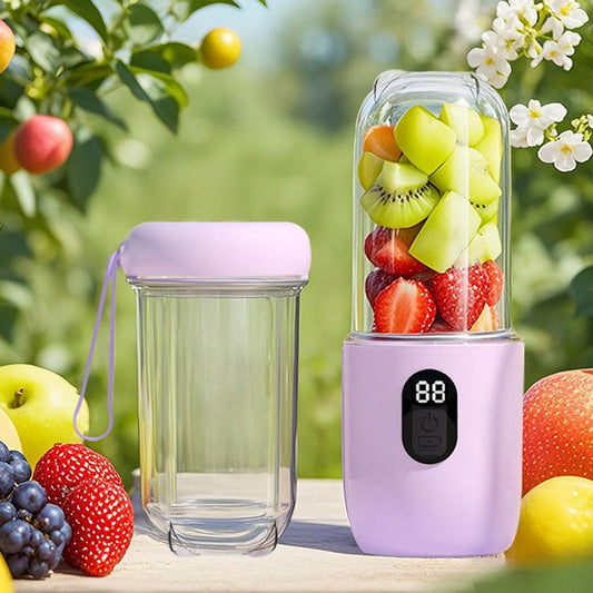 Portable Electric Juicer Cup with Digital Display for Home Use, High-Powered 16-Blade Head, Large-Capacity V1265-AU-026-ZI