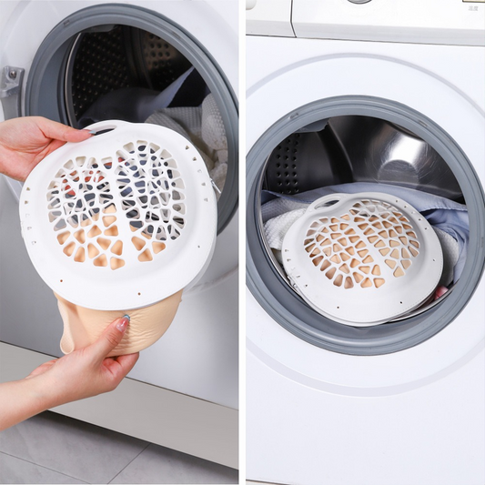 Silicone Laundry Bag, Reusable Breathable Mesh Wash Bag with Zipper, for Delicate Underwear, Bras, and Shoes, V1265-AU-209-BAI