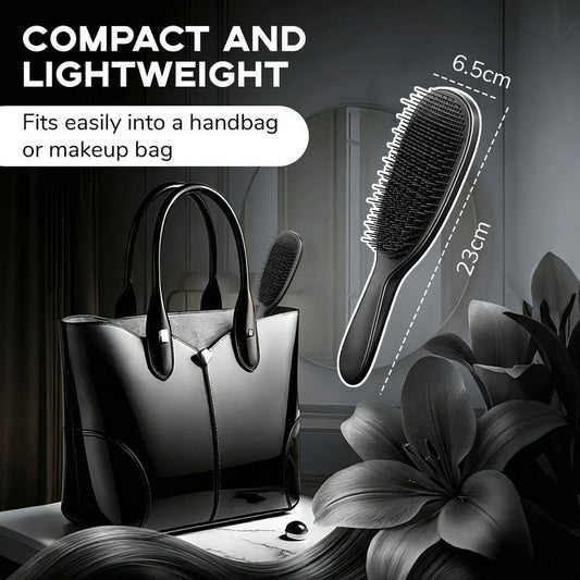 Detachable Silicone Cushion Massage Comb, Wet/Dry Use, Unisex, Suitable for All Hair Types, Volumizing and V1265-PH082-HEI