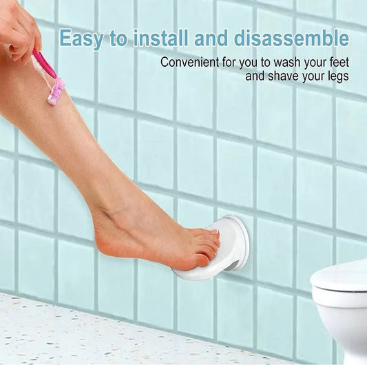 Shower Foot Rest with Suction Cups - Non-Slip Bathroom Pedal, Leg Shaving Aid for Shower V1265-YY-30