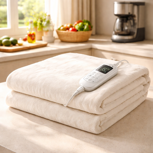 GOTCOZY Heated Blanket Electric Throw 130x160cm - 6 Heating V1288-AMZ-B0CR9WBJQM