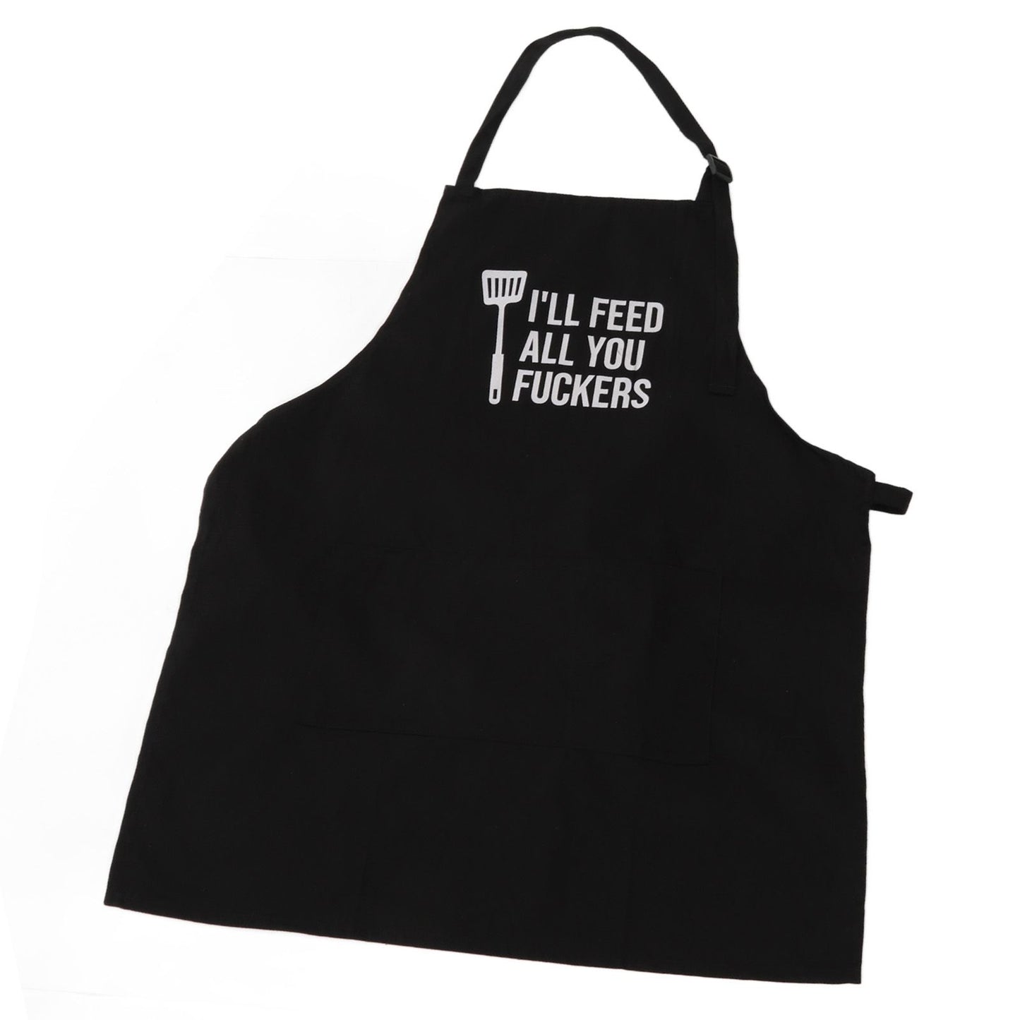 Men Funny Apron Chef Bib Apron with 3 Pockets Adjustable Neck Strap for Kitchen Cooking BBQ Baking Husband V1294-YM0512-3111220282711