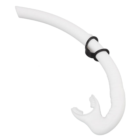 Diving Breathing Tube Foldable Soft Mouthpiece Silicone Freediving Snorkel for Spearfishing Swimming V1294-YM0512-3111220289811