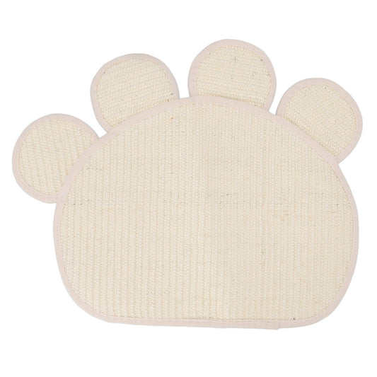 Sisal Cat Scratcher Mat Cute Shape Grinding Claw Protecting Furniture Cat Floor Scratching Pad for Cats V1294-YM0512-3111220298011