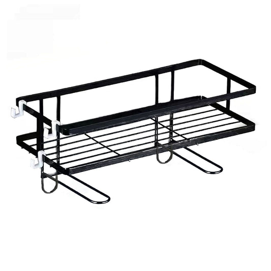 Toilet Shelf Thickening Waterproof Large Capacity Nail Free Installation Iron Over Toilet Bathroom Organizer V1294-YM0512-3112220079012