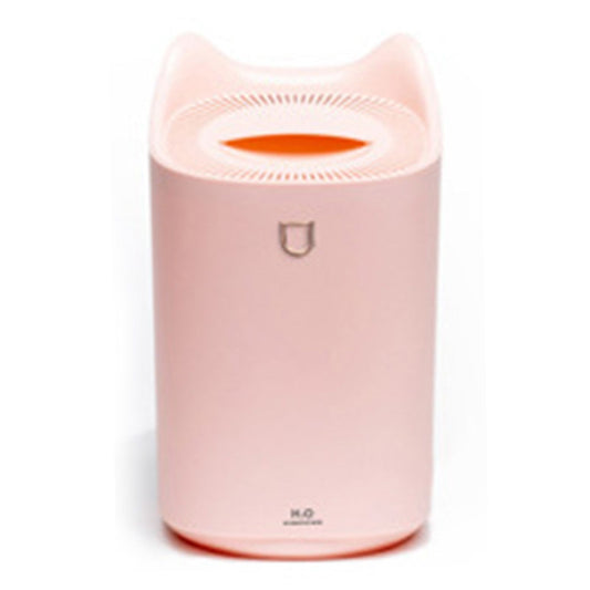 2L Air Humidifier USB Deep Hydration Fine Spout Multifunction Desk Humidifier Ambient Light for Office Pink V1294-YM0512-3113220277212
