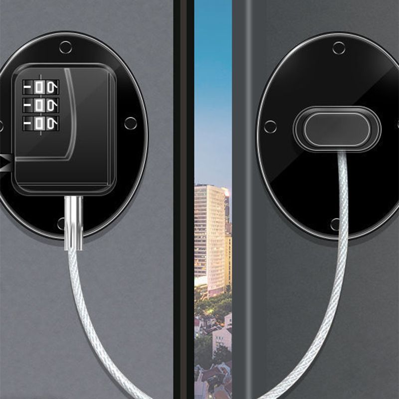 Refrigerator Lock Combination Design Strong Metal ABS Multifunction Freezer Lock for Cabinet Window Door FQ1 V1294-YM0512-3114220092112