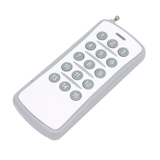 433MHz Universal Remote Control Wireless ABS 15 Keys Remote Control Switch for Replacement Door Light V1294-YM0512-3114220100911