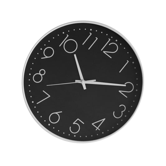 8 Inch Silent Wall Clock Non Ticking Decorative Easy to Read Round Wall Clock for Home Livingroom White Frame V1294-YM0512-3115220114612