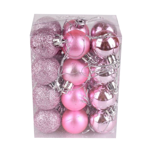 72Pcs Christmas Balls Hanging Decorative Christmas Tree Balls for Christmas Weddings Engagements V1294-YM0512-3115220119013