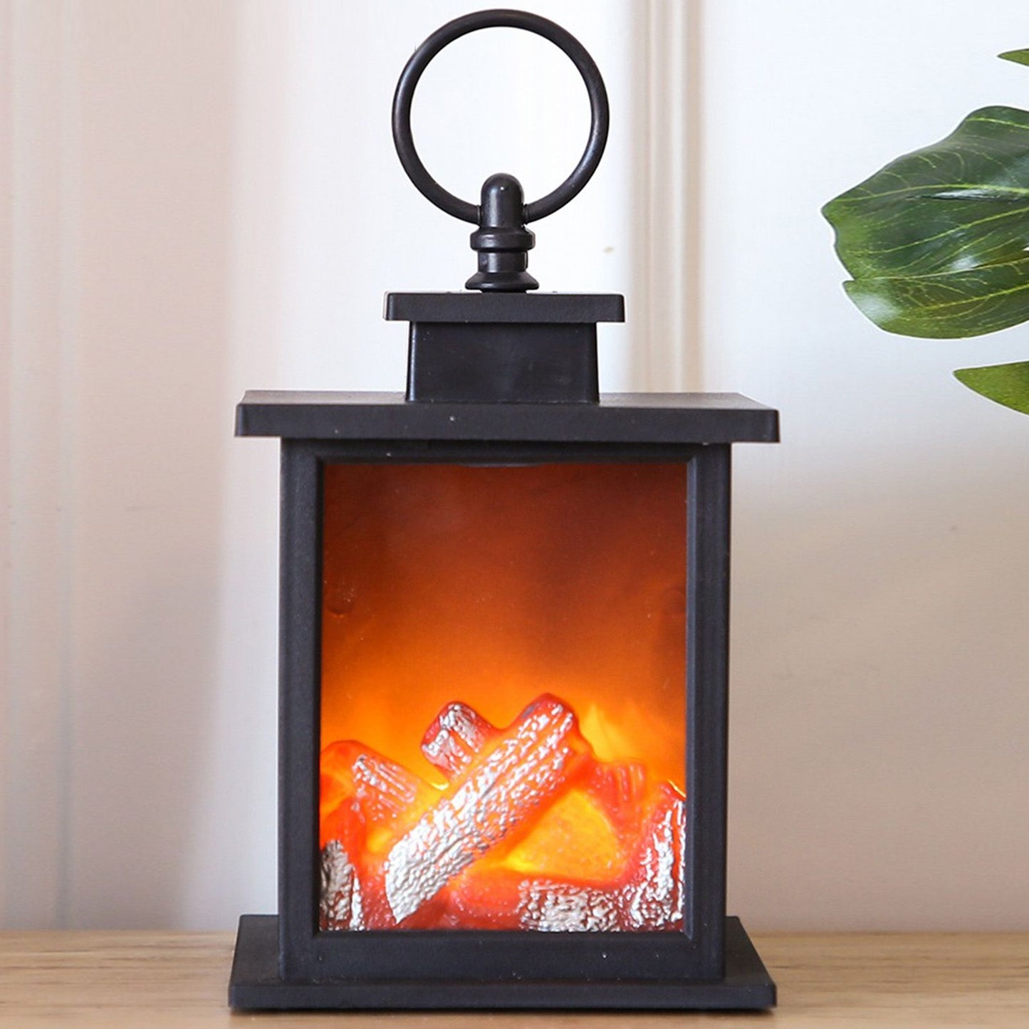LED Flame Lantern Light Fashionable Retro Lantern Hanging Lamp for Christmas Decoration Square Flame Lamp, M V1294-YM0512-3115220131111